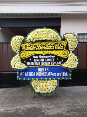 Papan Bunga Duka di Lembo